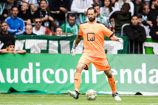 Hammarbys målvakt Johan Wiland