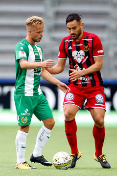 Hammarbys Sander Svendsen och Östersunds Sotirios