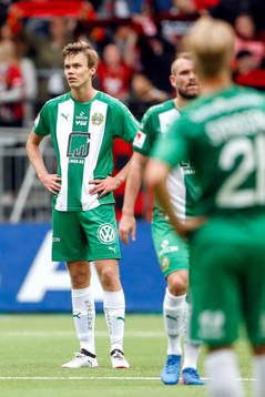 Hammarbys Marcus Degerlund deppar