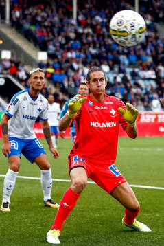 Norrköpings målvakt David Mitov Nilsson