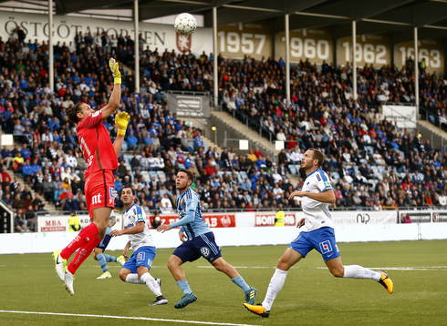 Norrköpings målvakt David Mitov Nilsson