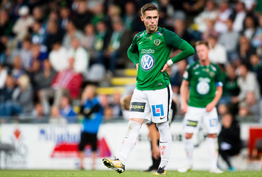Jönköpings Arni Vilhjalmsson deppar
