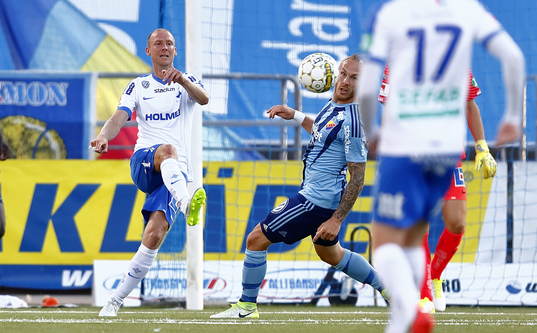 Norrköpings Andreas Johansson och Djurgårdens Magnus