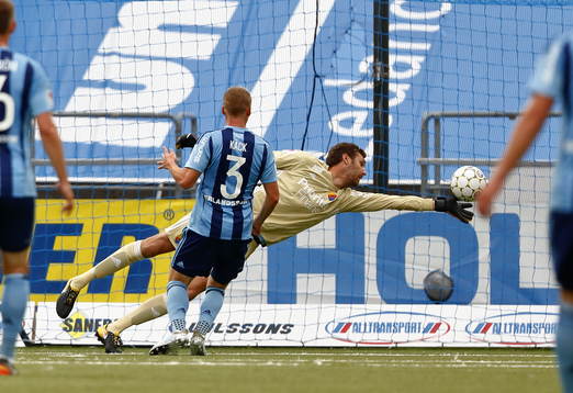 Djurgårdens målvakt Andreas Isaksson