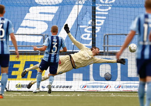 Djurgårdens målvakt Andreas Isaksson