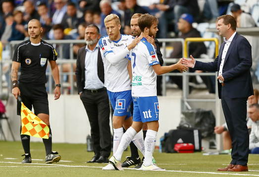 Norrköpings Filip Dagerstål och skadade Andreas