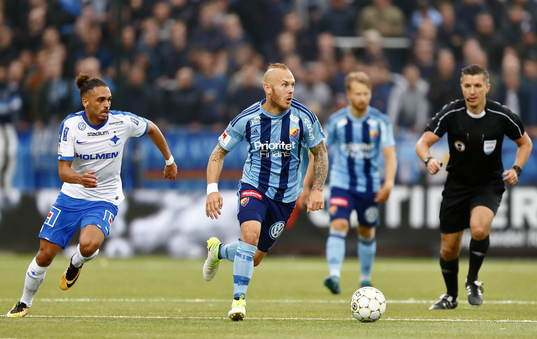 Norrköpings Alexander Jakobsen och Djurgårdens Magnus