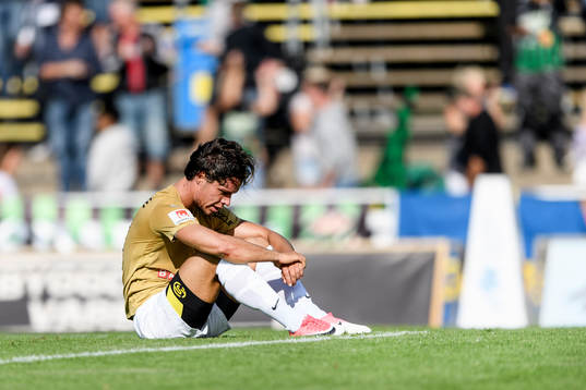 Brommapojkarnas Erik Figueroa deppar