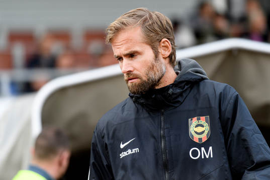 Brommapojkarnas tränare Olof Mellberg före