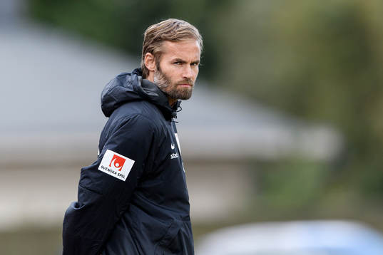 Brommapojkarnas tränare Olof Mellberg