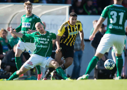 IFK Hässleholms Tommy Filipovic i matchen i division 2