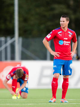 Helsingborgs Adam Eriksson och Johan Persson deppar