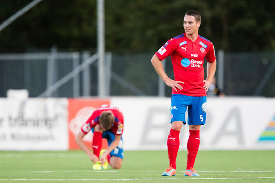 Helsingborgs Adam Eriksson och Johan Persson deppar