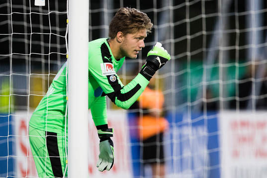 Helsingborgs målvakt Kalle Joelsson