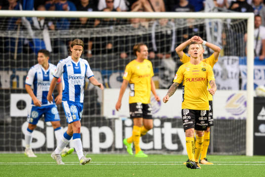 Elfsborgs Samuel Holmén deppar
