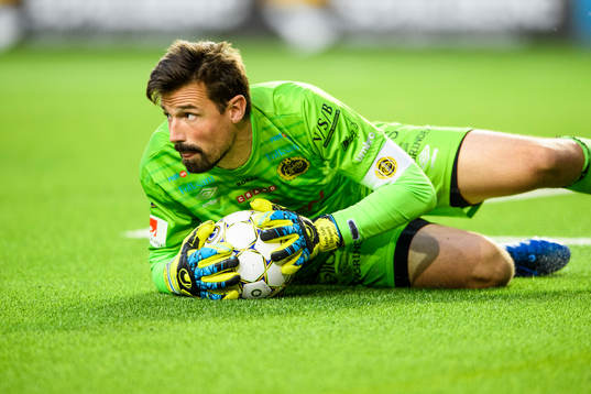 Elfsborgs målvakt Kevin Stuhr Ellegaard