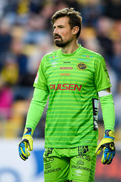Elfsborgs målvakt Kevin Stuhr Ellegaard