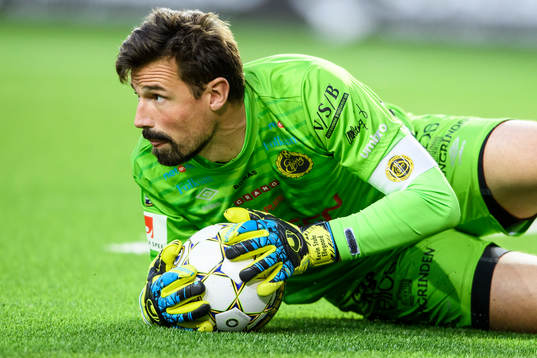 Elfsborgs målvakt Kevin Stuhr Ellegaard