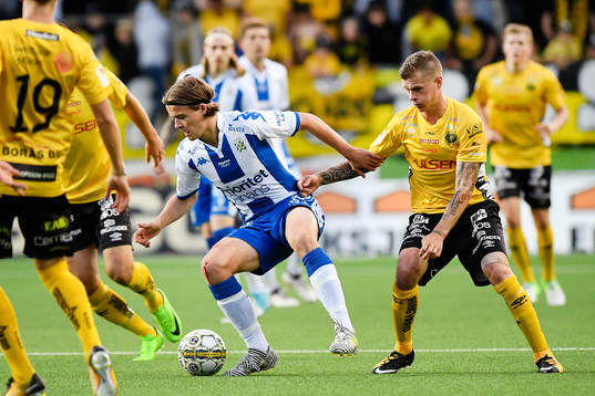 IFK Göteborgs August Erlingmark och Elfsborgs Samuel