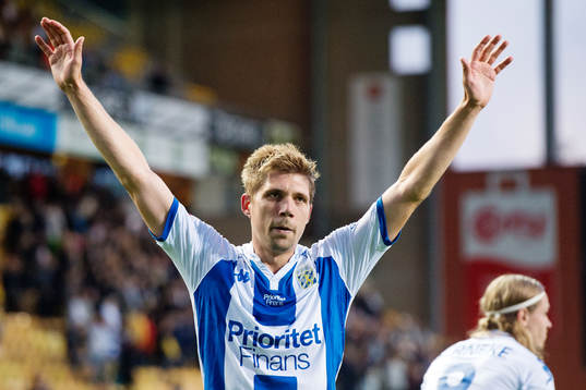 IFK Göteborgs Mikael Boman jublar