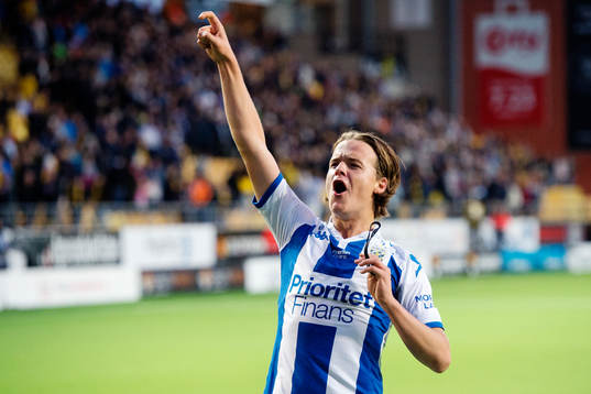 IFK Göteborgs August Erlingmark jublar