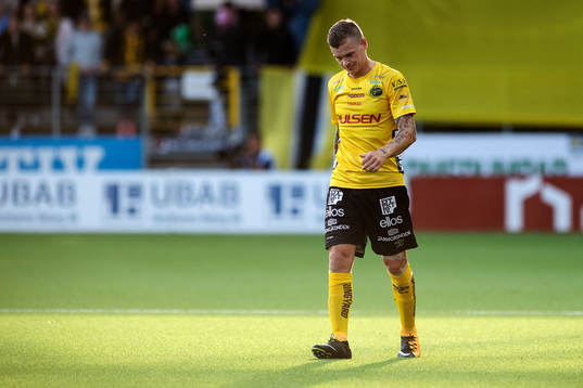 Elfsborgs Samuel Holmén deppar