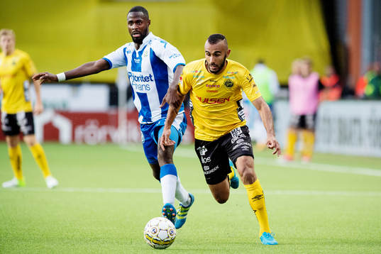 under fotbollsmatchen i Allsvenskan mellan Elfsborg och IFK