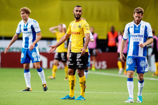 under fotbollsmatchen i Allsvenskan mellan Elfsborg och IFK
