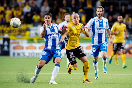 under fotbollsmatchen i Allsvenskan mellan Elfsborg och IFK