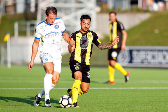 Armeniens Ryan Boatright och Hammarbys Jiloan Hamad