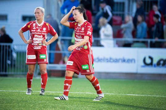 Piteås June Pedersen och Ronja Aronsson deppar