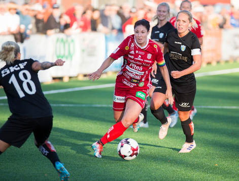 Piteås Josefin Johansson utmanar Göteborgsförsvaret