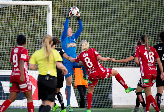 Göteborgs målvakt Line Johansen