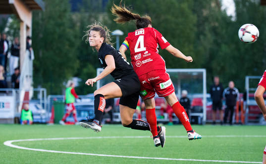 Piteås Josefin Johansson och Göteborgs Catrine Johansson