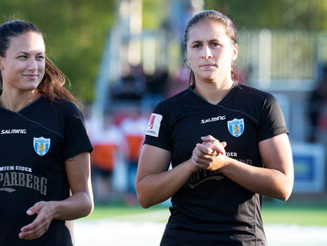 Göteborgs Beata Kollmats och Taylor Leach