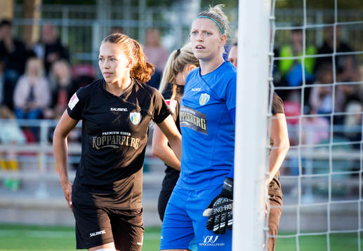 Göteborgs Elin Landström och Line Johansen