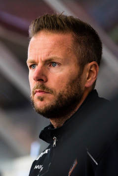Karlskronas assisterande tränare Mikael Aaro