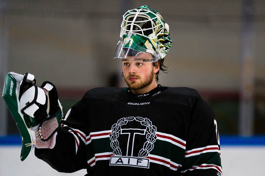 Tingsryds målvakt Niklas Rubin