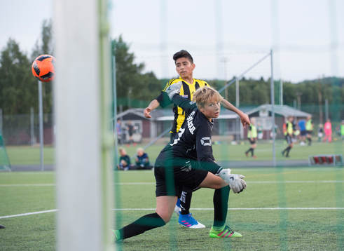 i matchen för pojkar födda 2003 mellan IFK Hässleholm