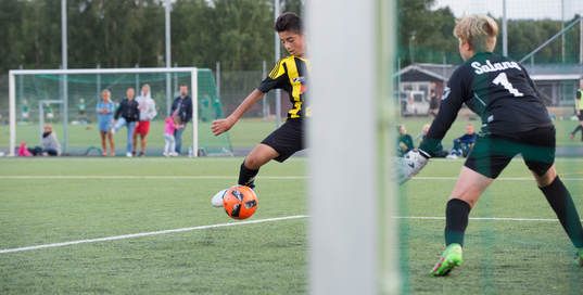 i matchen för pojkar födda 2003 mellan IFK Hässleholm