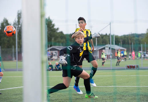 i matchen för pojkar födda 2003 mellan IFK Hässleholm