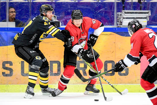 Panterns Andreas Söderberg och Malmö Redhawks Rhett