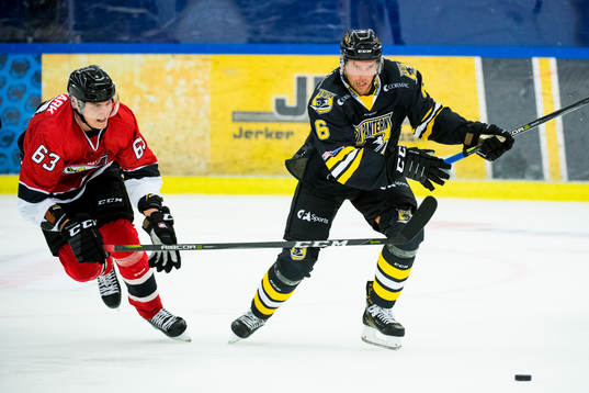 Malmö Redhawks Fredrik Händemark jagar Panterns Anders