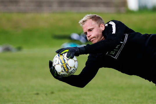 Målvakt Peter Abrahamsson