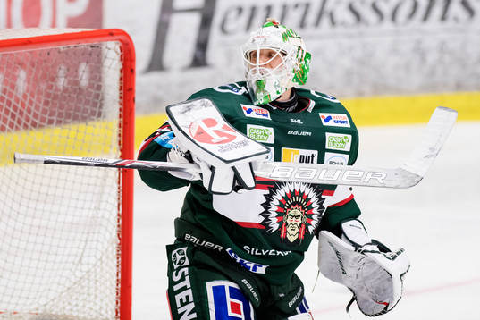 Frölundas målvakt Johan Mattsson