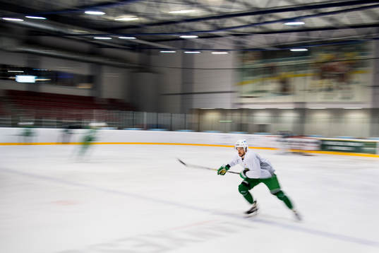 Rögles nyförvärv Juhamatti Aaltonen gör sin första