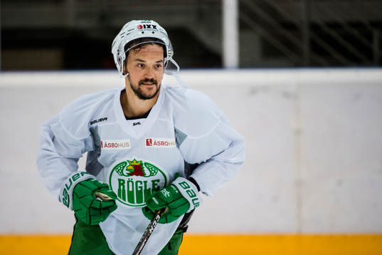 Rögles nyförvärv Juhamatti Aaltonen gör sin första