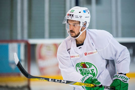 Rögles nyförvärv Juhamatti Aaltonen gör sin första