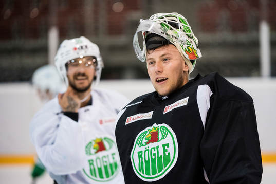 Rögles målvakt Emil Kruse