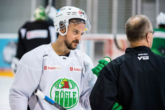 Rögles nyförvärv Juhamatti Aaltonen gör sin första